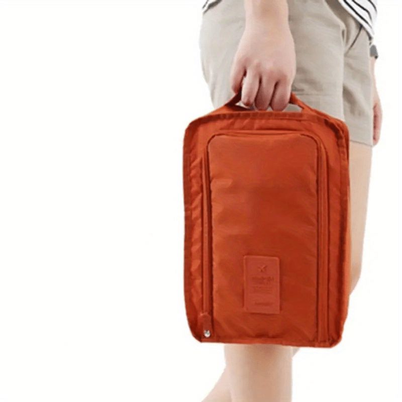 1pc Waterproof Portable Shoe Storage Bag for Travel and Beach - Keep Your Shoes Organized and Dry on the Go Manwatstore