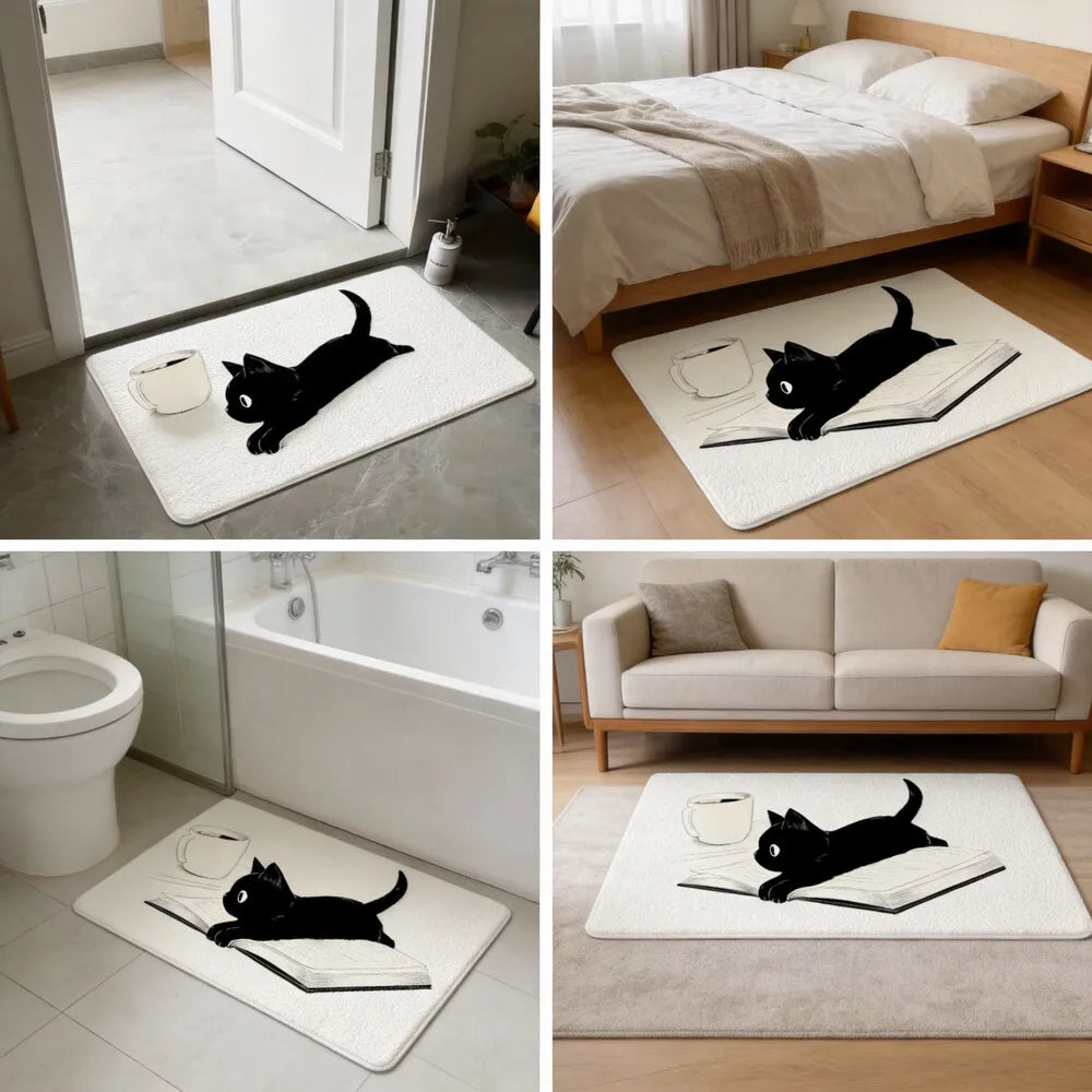 Cheetah Pattern Rug Retro Leaf Pattern Luxurious European Large Size Living Room Carpet Non-slip Bedroom Doormat Elegant Décor