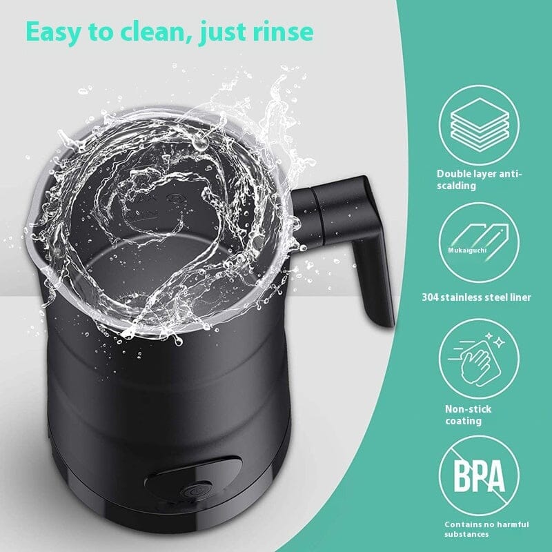 Automatic Milk Frother Electric Household Milk Frother Ready to ship Manwatstore