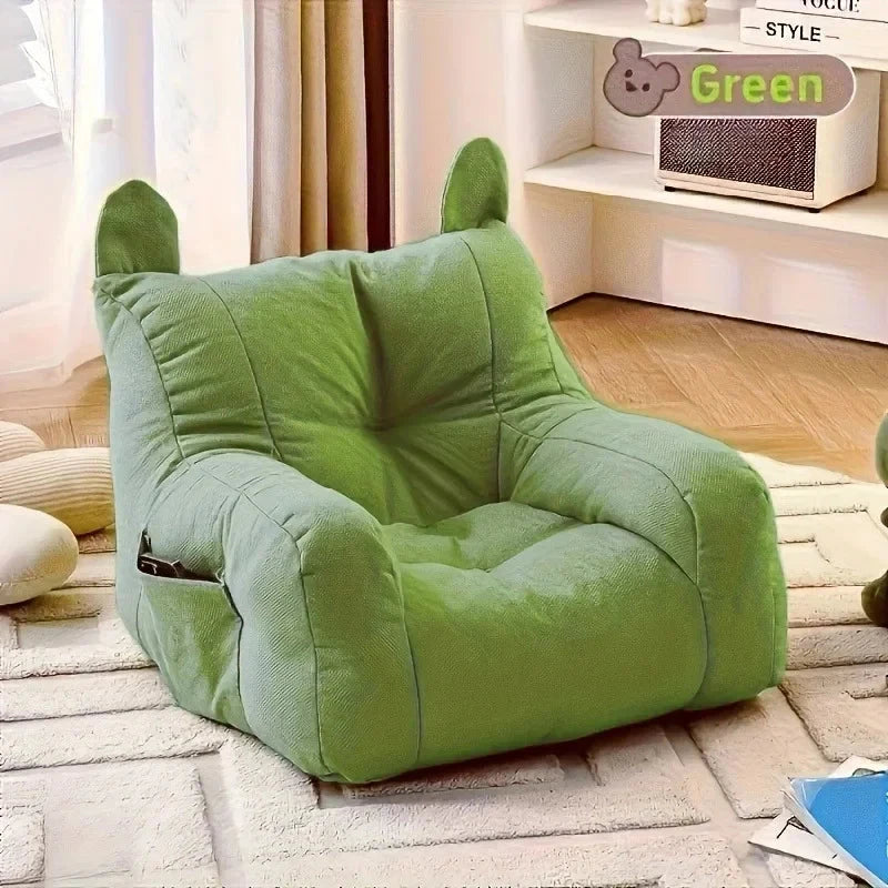 Cat Sofa Bed, Adorable Cartoon Pet Bed with Removable Washable Cover, Plush Cat Furniture for Indoor Cats Up To 6 Lbs (2.72kg) Manwatstore
