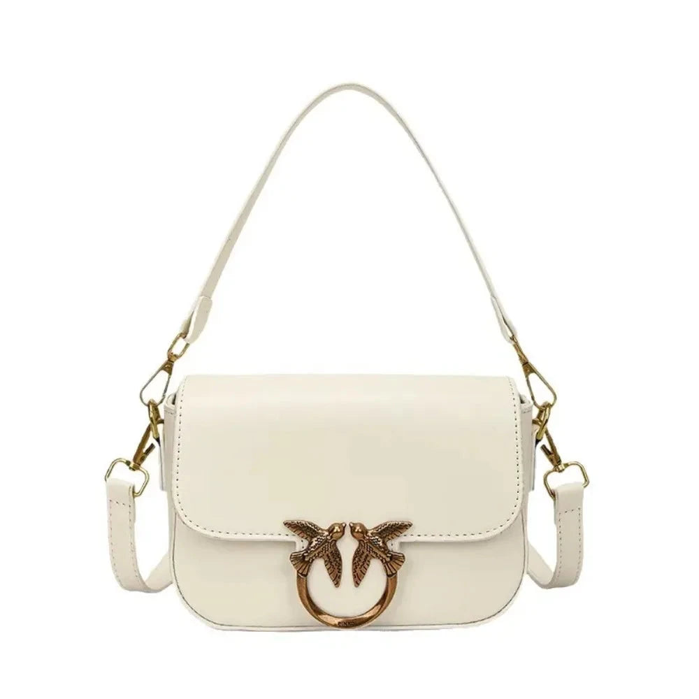 Compact Small Square Shoulder Crossbody Bag for Women Manwatstore