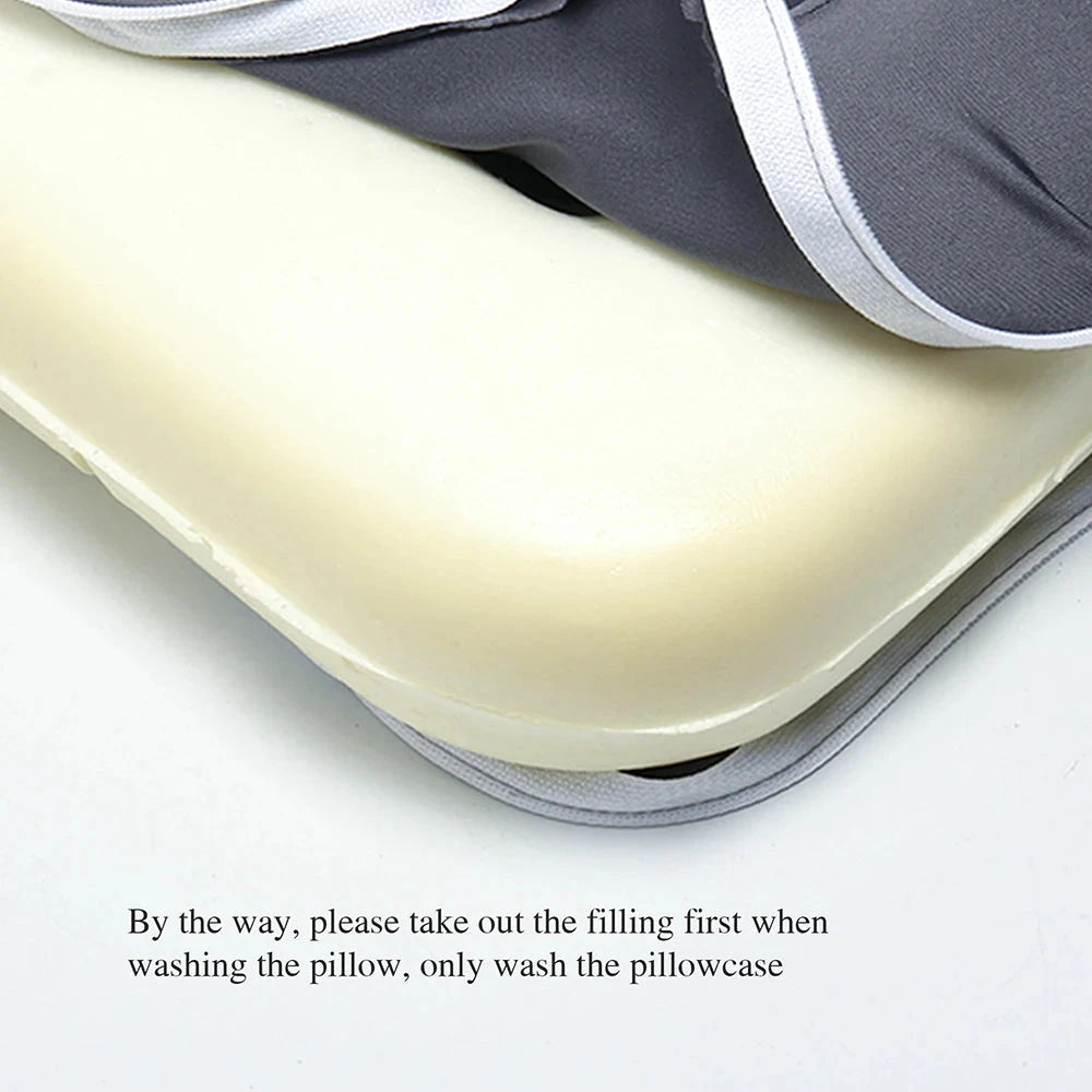 Ear Piercing Pillow for Side Sleepers – CNH & Ear Pain Relief with Ear Hole Design Memory Foam Medicted Pillows Manwatstore