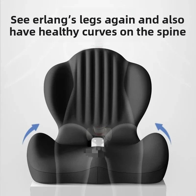 Ergonomic Seat & Backrest Cushion – Coccyx Support and Lumbar Protection for Office Chairs Memory Foam Medicted Pillows Manwatstore