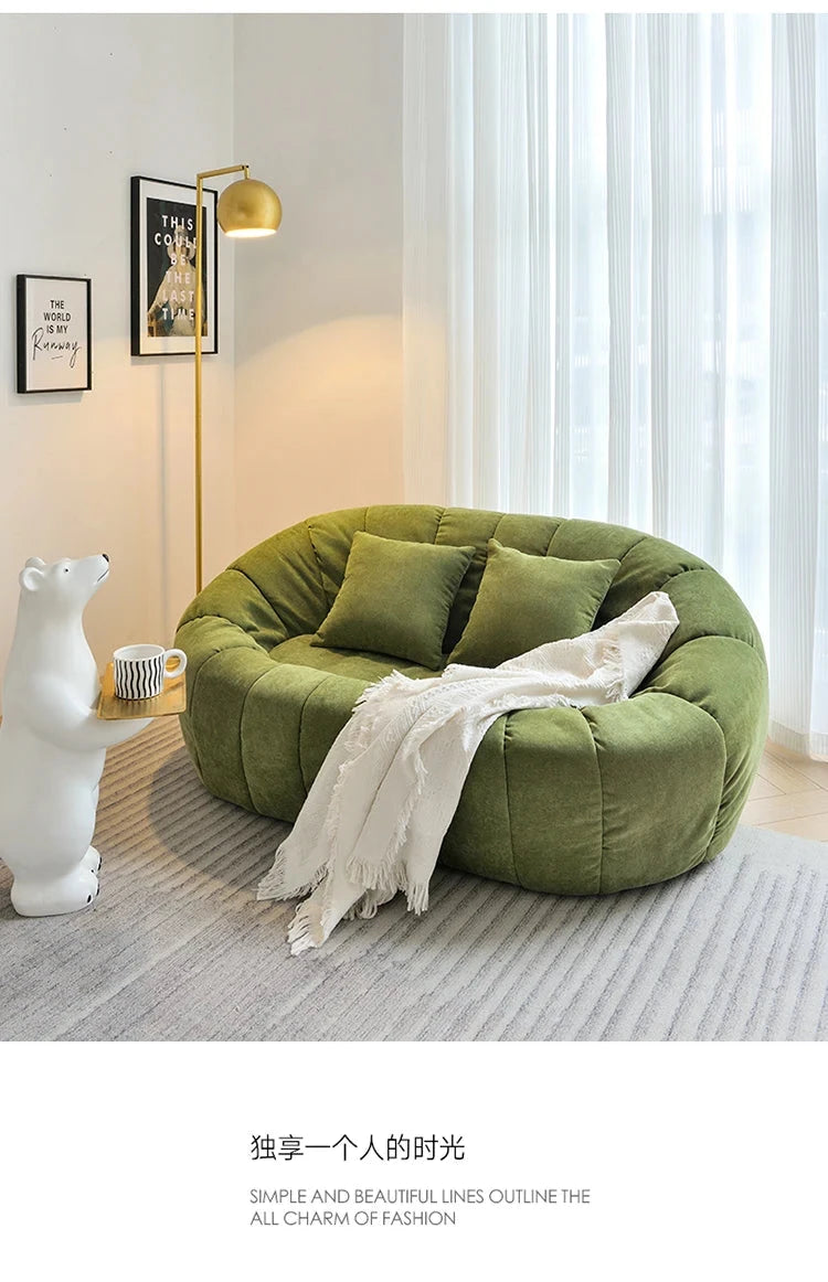 Floor Sofa Beds Lazy Comfortable Adults Green Sofa Beds Nordic Lounge Ensembles De Meubles De Jardin Furniture For Bedroom Manwatstore