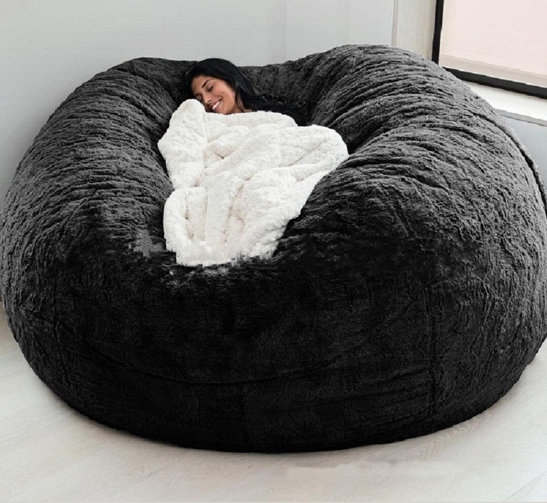 Foam Furniture Bean Bag Sofa Cover 0 Manwatstore