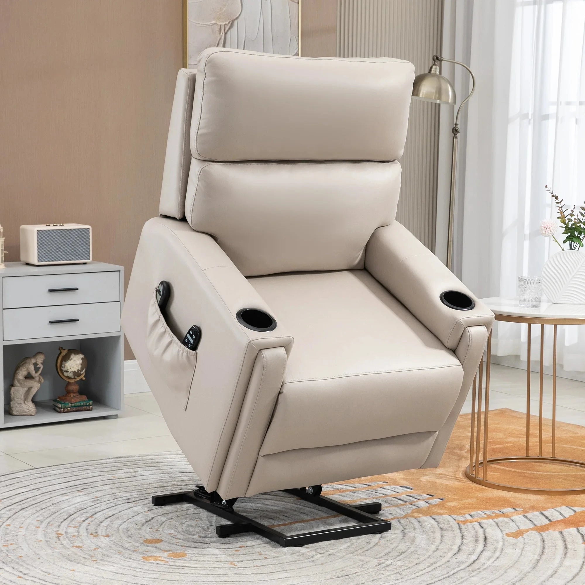HavenLift Massage & Heat Recliner Chair for Living Room Manwatstore