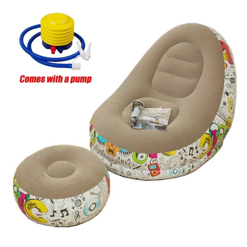 Lazy BeanBag Sofas Cover Chair No Filler Lounger Seat Bean Bag Pouf Puff Couch Tatami Living Room High Quality Inflatable Bed Manwatstore