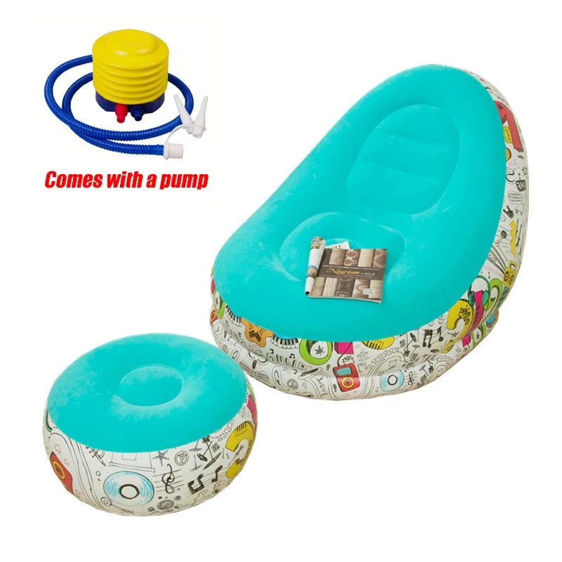 Lazy BeanBag Sofas Cover Chair No Filler Lounger Seat Bean Bag Pouf Puff Couch Tatami Living Room High Quality Inflatable Bed Manwatstore