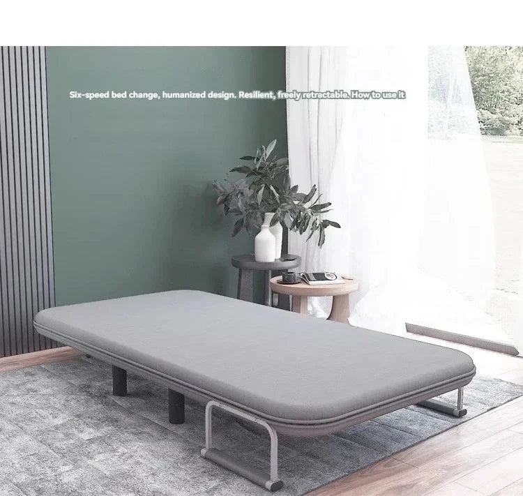 Modern folding sofa bed apartment small apartment simple single and double folding sofa with armrest Manwatstore