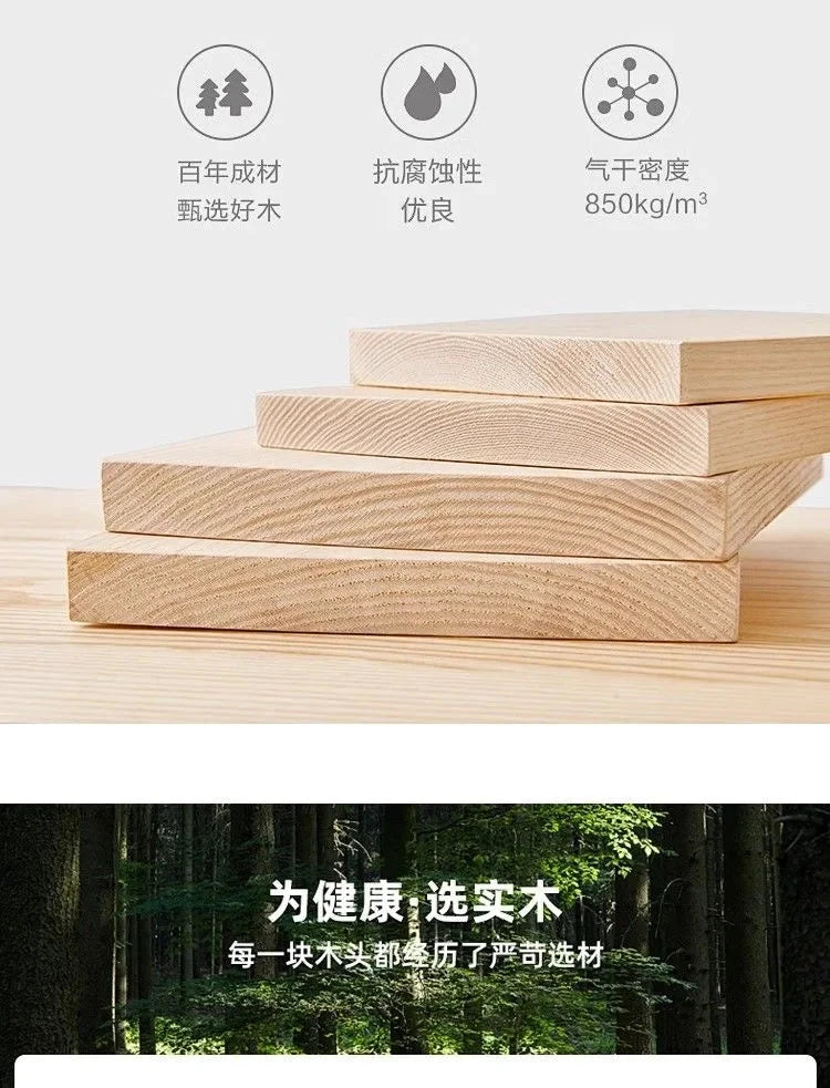 Multifunctional Solid Wood Folding Sofa Bed - Living Room Single Double Foldable Sofa 85/105/125 Cm Various Sizes Available Manwatstore