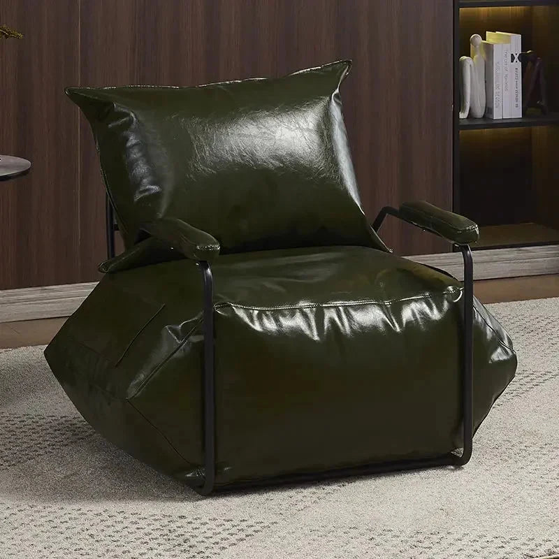 Nordic Lazy Sofa Chaise Lounge Living Room Luxury Rest Bean Bag Chaise Lounge Balcony Waterproof Wear-resistant Home Furniture Manwatstore