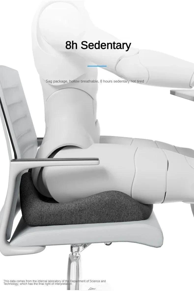 Orthopedic Memory Foam Coccyx Cushion – Tailbone & Sciatica Pain Relief Seat Pad Manwatstore