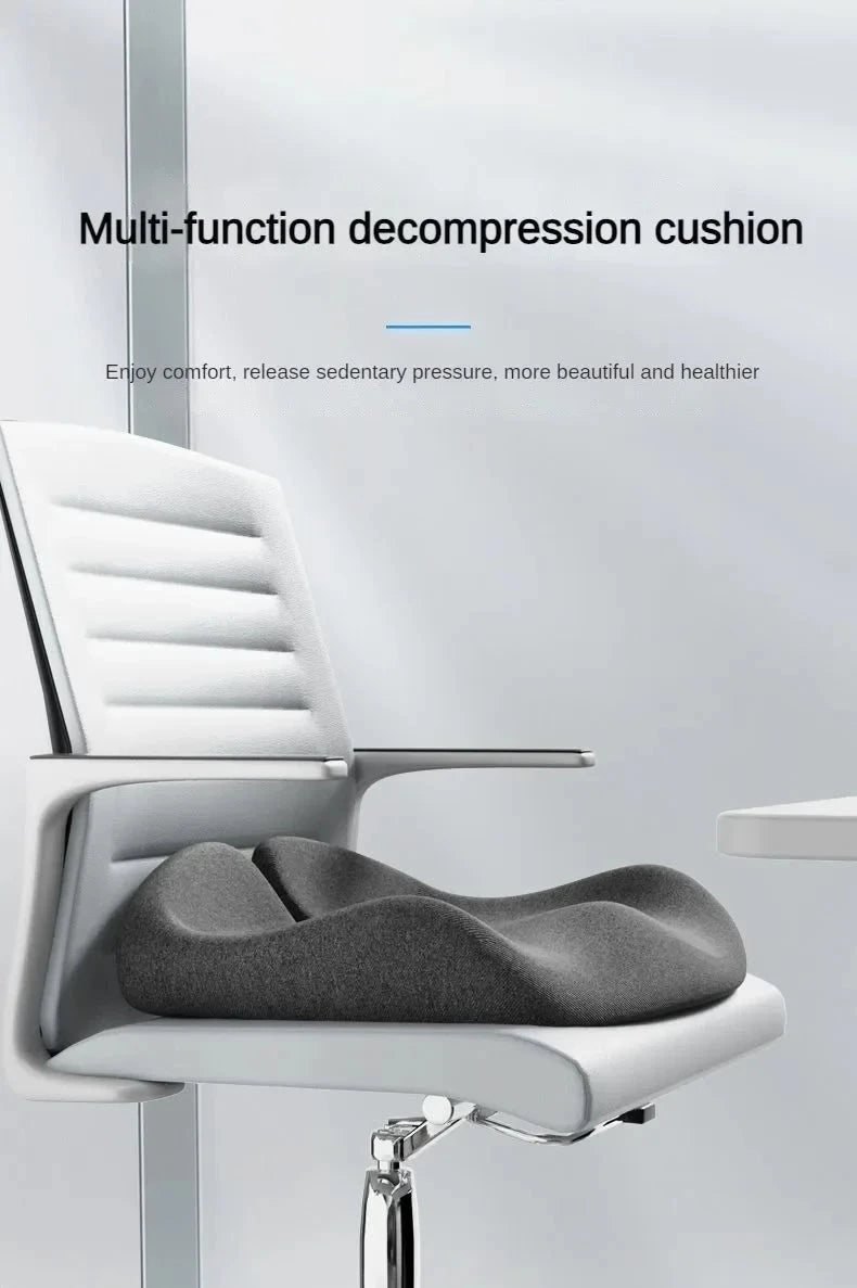 Orthopedic Memory Foam Coccyx Cushion – Tailbone & Sciatica Pain Relief Seat Pad Manwatstore