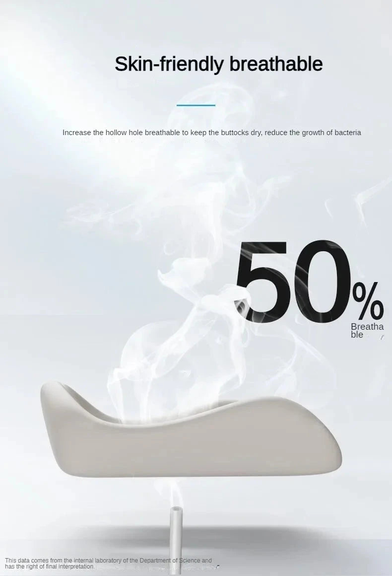 Orthopedic Memory Foam Coccyx Cushion – Tailbone & Sciatica Pain Relief Seat Pad Manwatstore