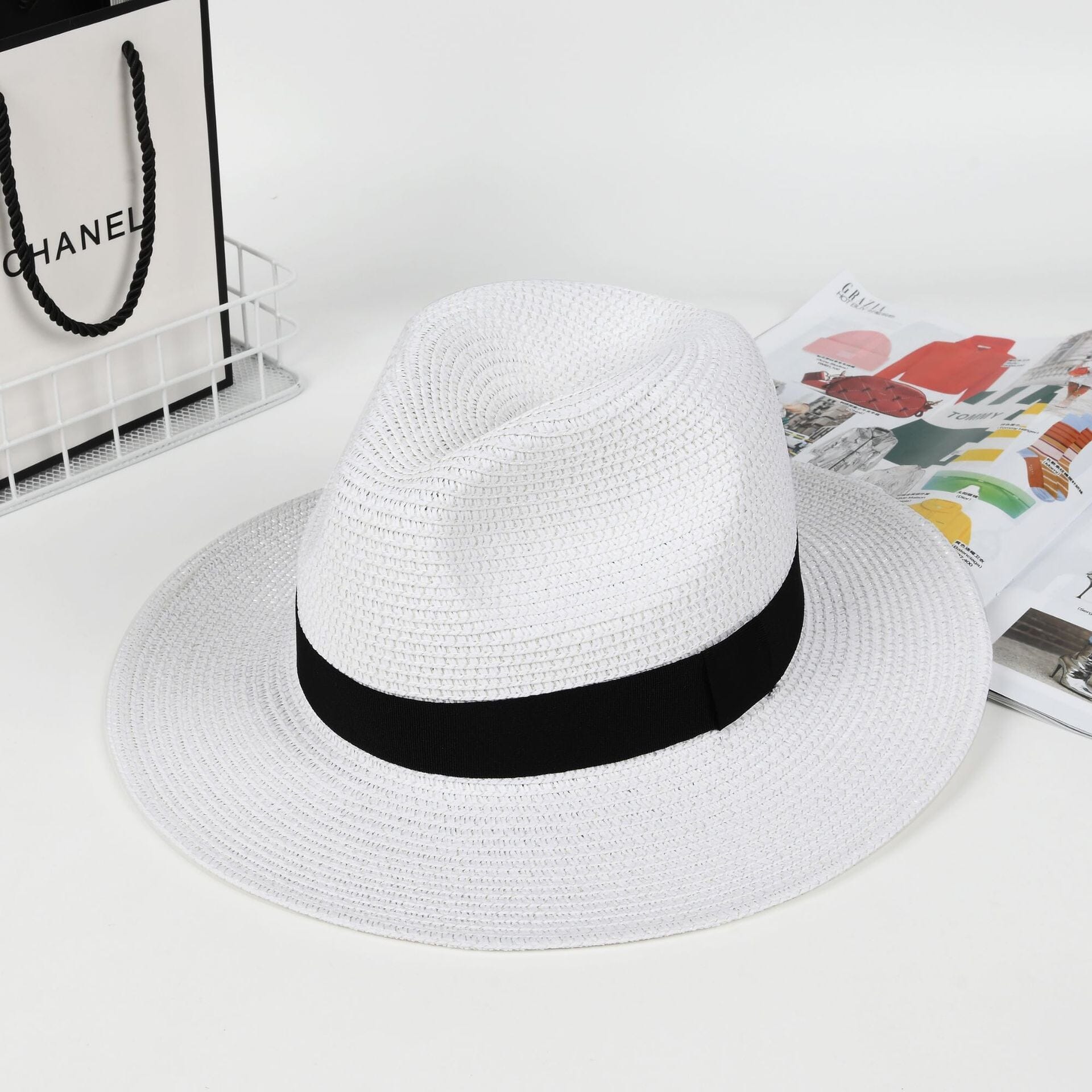 Panama Straw Hat Large Head Circumference For Women 0 Manwatstore