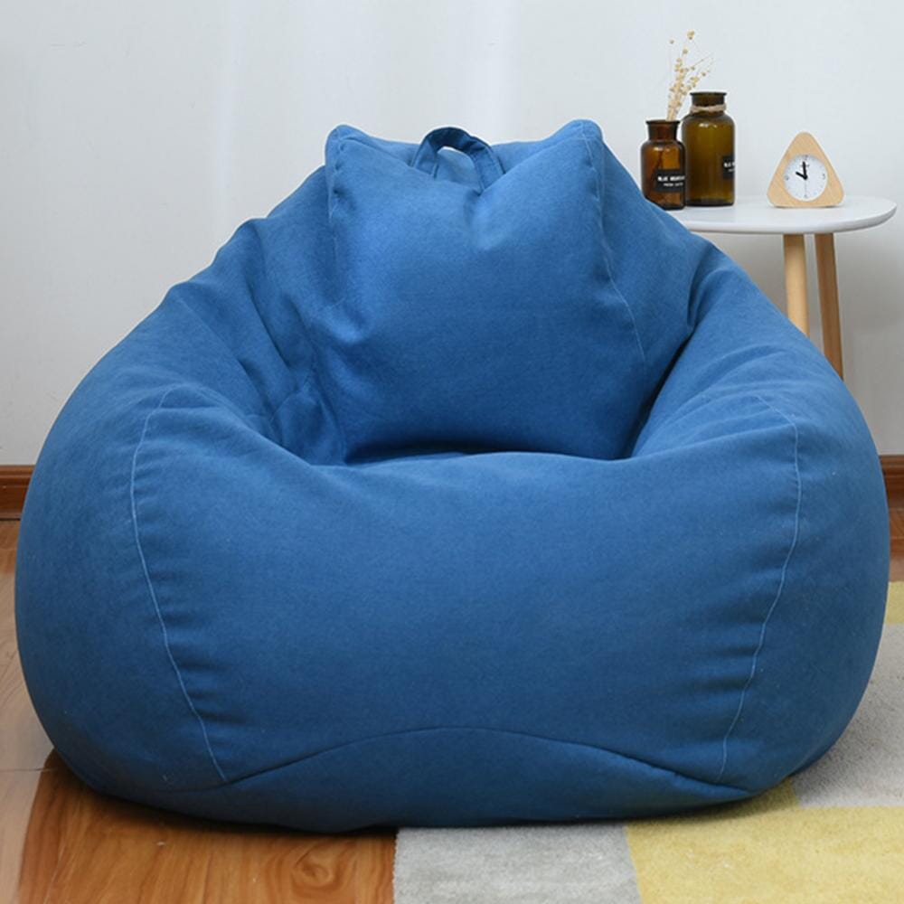 Sofa Bean Bag Soft Leisure Bean Bag Sofa Lazy Couch Bag ChairTatami Lazy Lounger Sofa Cover Large Bean Bag Chair Cushion Bed Manwatstore