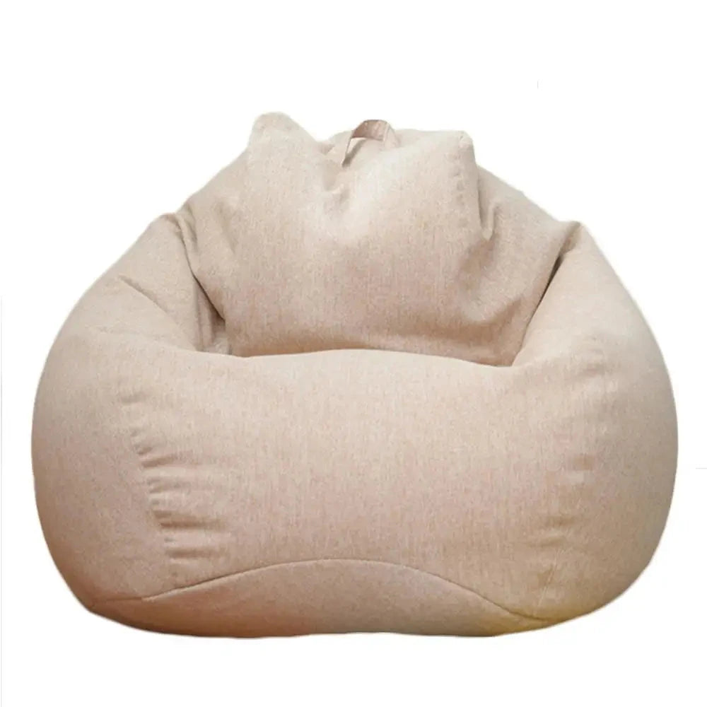 Sofa Bean Bag Soft Leisure Bean Bag Sofa Lazy Couch Bag ChairTatami Lazy Lounger Sofa Cover Large Bean Bag Chair Cushion Bed Manwatstore