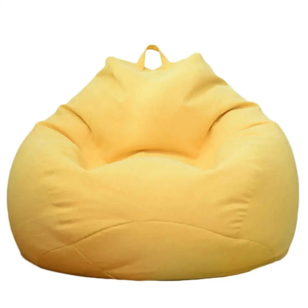Sofa Bean Bag Soft Leisure Bean Bag Sofa Lazy Couch Bag ChairTatami Lazy Lounger Sofa Cover Large Bean Bag Chair Cushion Bed Manwatstore