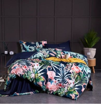 6Pcs Luxury Egyptian Cotton Bedding Set | Queen King Size Bright Manwatstore