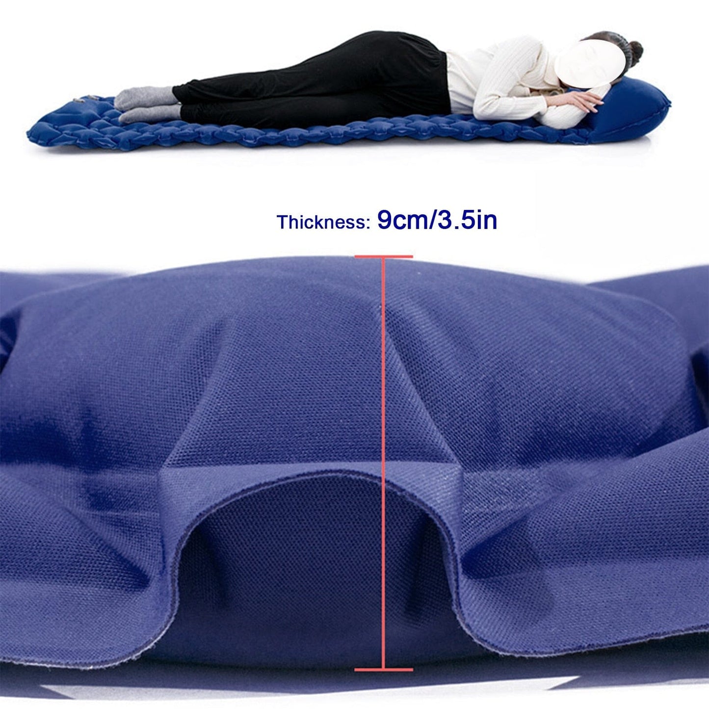 AirVenture 2-Person Inflatable Camping Mattress Inflatable Mattress Manwatstore