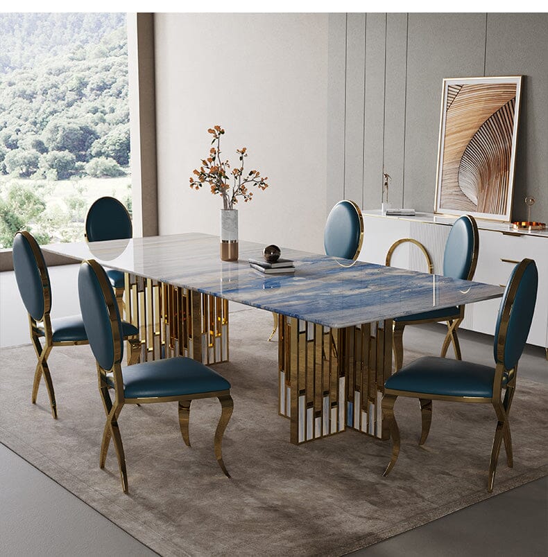 Luxury Marble Dining Table Manwatstore