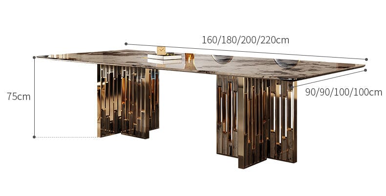 Luxury Marble Dining Table Manwatstore