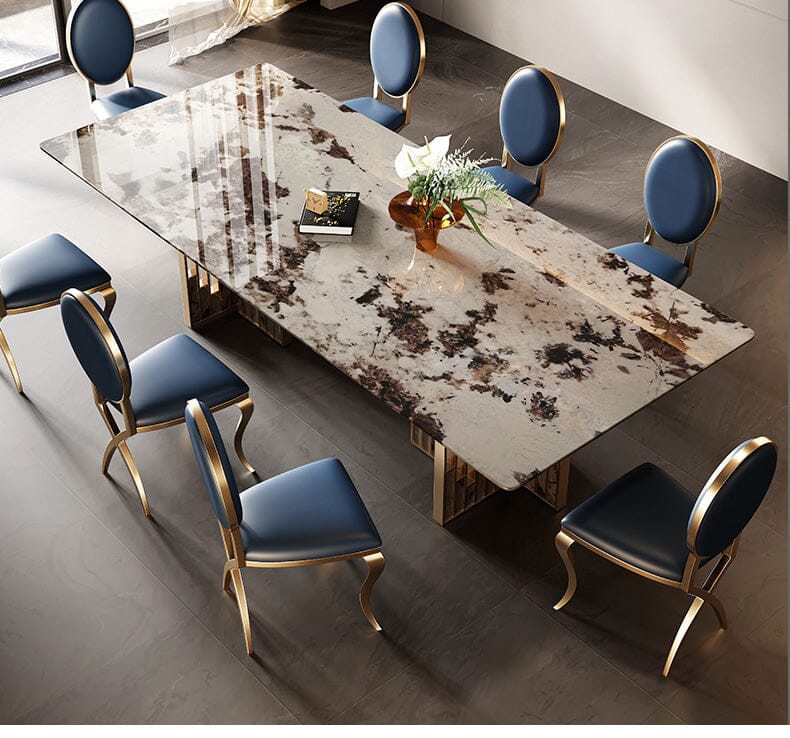 Luxury Marble Dining Table Manwatstore