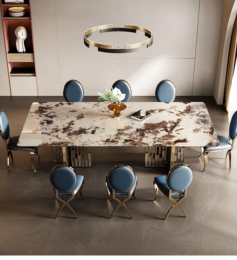 Luxury Marble Dining Table Manwatstore