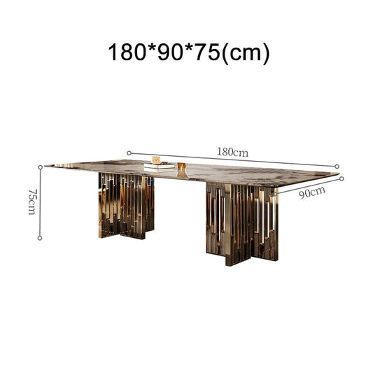 Luxury Marble Dining Table Manwatstore