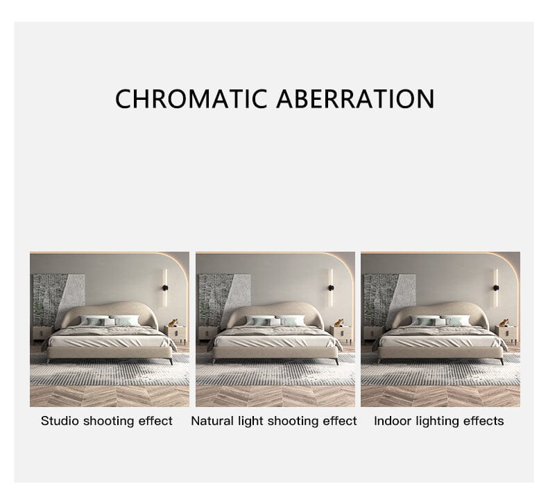 Modern Elegant King Size Beds With Genuine Leather Manwatstore