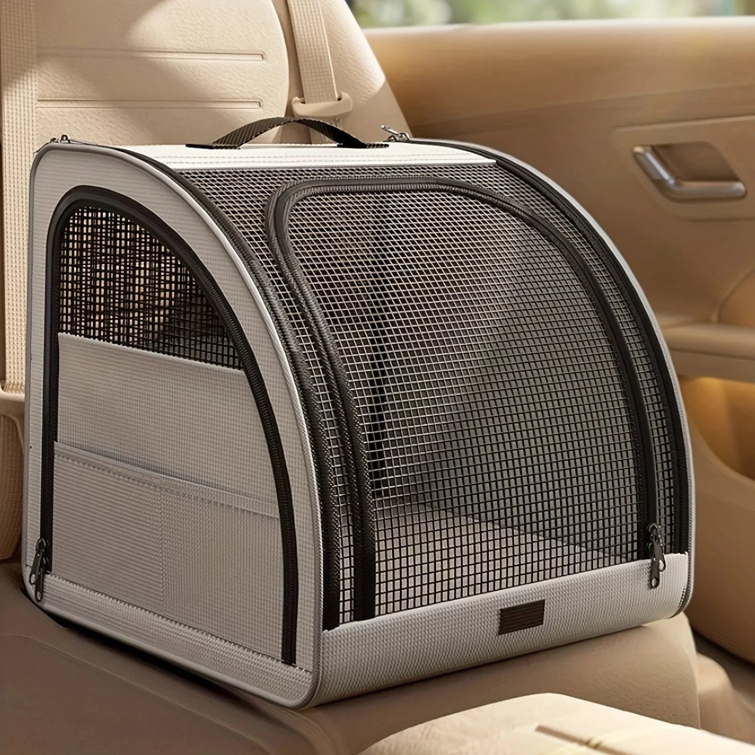 1 Piece of Car Pet Bed, Car Seat Mat for Dogs, Travel Essential for Pets, Car Seat Bed for Cats Manwatstore