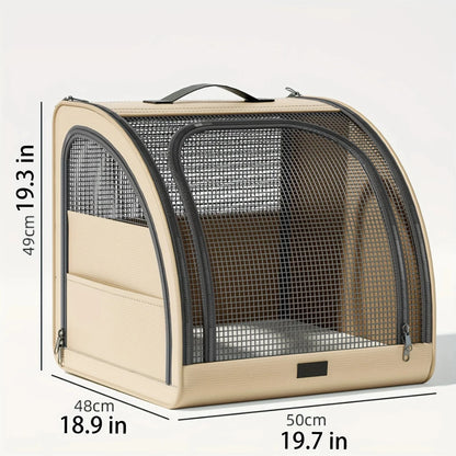 1 Piece of Car Pet Bed, Car Seat Mat for Dogs, Travel Essential for Pets, Car Seat Bed for Cats Manwatstore