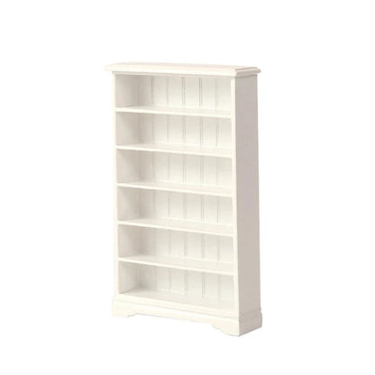 1/12 Multifunction Wood Cabinet Bookcase Cabinet Miniature Furniture Handcrafted Wall Cabinet Dollhouse Manwatstore
