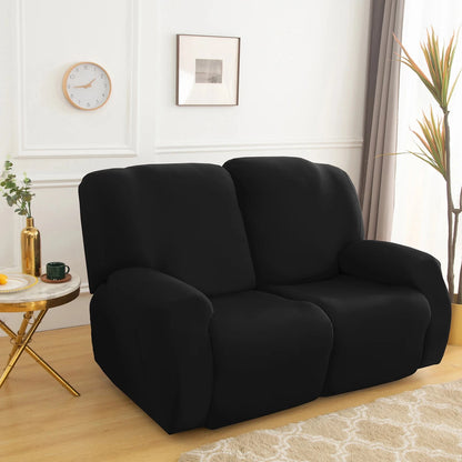 1/2/3 Seater Recliner Sofa Slipcovers Elastic Couch Protector Stretch Recliner Armchair Covers Furniture Chaise Lounge Covers Manwatstore