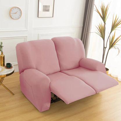 1/2/3 Seater Recliner Sofa Slipcovers Elastic Couch Protector Stretch Recliner Armchair Covers Furniture Chaise Lounge Covers Manwatstore