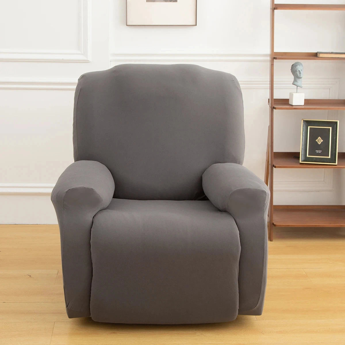 1/2/3 Seater Recliner Sofa Slipcovers Elastic Couch Protector Stretch Recliner Armchair Covers Furniture Chaise Lounge Covers Manwatstore