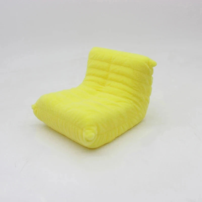 1Pc 1:12 Dollhouse Miniature Sofa Lazy Sofa Bean Bag Sofa Home Furniture Model Decor Toy Doll House Accessories Manwatstore