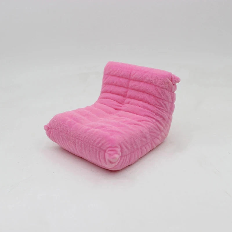 1Pc 1:12 Dollhouse Miniature Sofa Lazy Sofa Bean Bag Sofa Home Furniture Model Decor Toy Doll House Accessories Manwatstore