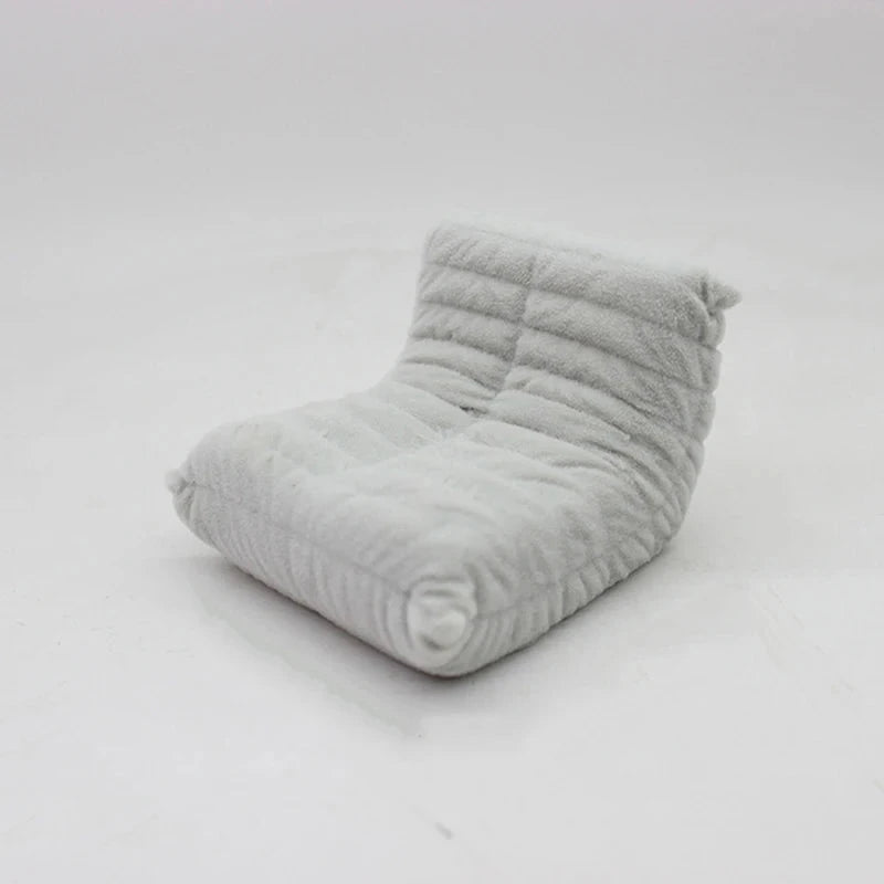 1Pc 1:12 Dollhouse Miniature Sofa Lazy Sofa Bean Bag Sofa Home Furniture Model Decor Toy Doll House Accessories Manwatstore