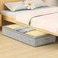 1pc bed bottom storage bag, transparent design with visible window, can be used for clothes, blankets, blankets, moving bags Manwatstore