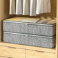 1pc bed bottom storage bag, transparent design with visible window, can be used for clothes, blankets, blankets, moving bags Manwatstore