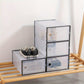 1pc Clear Plastic Shoe Storage Boxes, Stackable Organizer With Ventilation And Dust-Proof Design, Drawer-Type Shoe Container, High-Quality Stackable Wholesale Shoe Cases Manwatstore