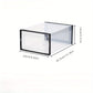 1pc Clear Plastic Shoe Storage Boxes, Stackable Organizer With Ventilation And Dust-Proof Design, Drawer-Type Shoe Container, High-Quality Stackable Wholesale Shoe Cases Manwatstore