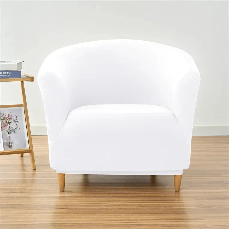 1PC Elastic Club Tub Armchair Cover Living Room Stretch Bar Accent Chair Slipcovers Single Sofa Covers for Counter Bedroom Manwatstore