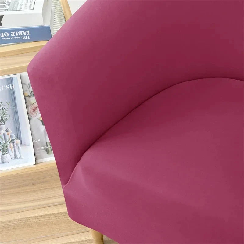 1PC Elastic Club Tub Armchair Cover Living Room Stretch Bar Accent Chair Slipcovers Single Sofa Covers for Counter Bedroom Manwatstore