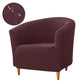 1PC Elastic Club Tub Armchair Cover Living Room Stretch Bar Accent Chair Slipcovers Single Sofa Covers for Counter Bedroom Manwatstore