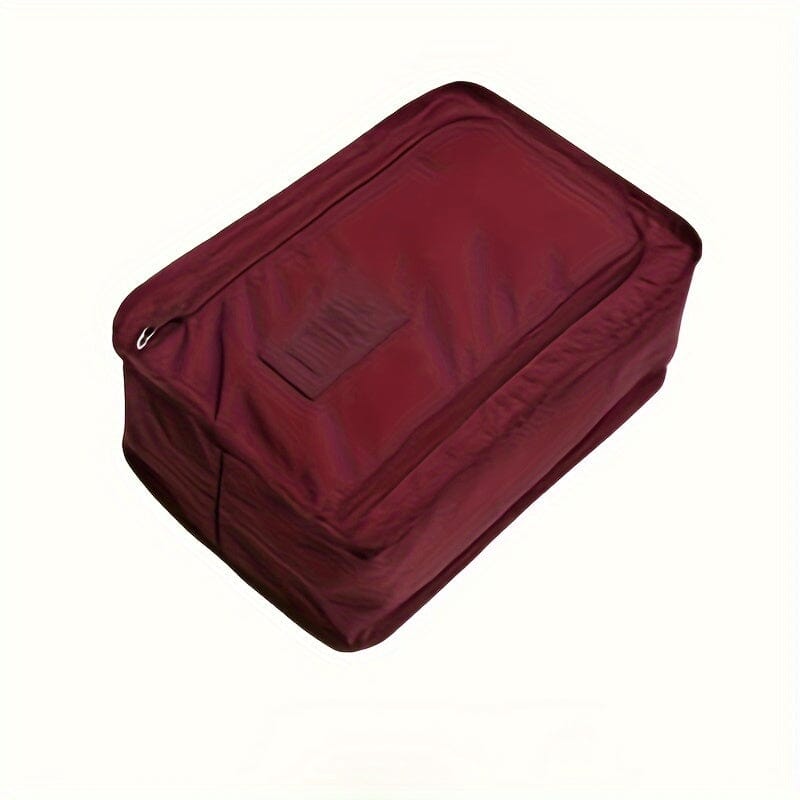 1pc Waterproof Portable Shoe Storage Bag for Travel and Beach - Keep Your Shoes Organized and Dry on the Go Manwatstore
