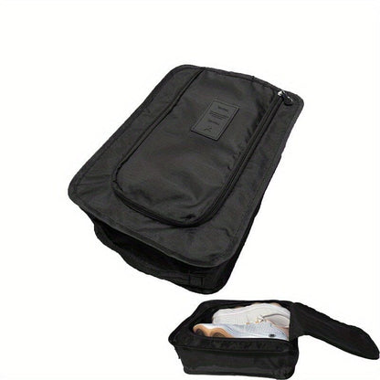 1pc Waterproof Portable Shoe Storage Bag for Travel and Beach - Keep Your Shoes Organized and Dry on the Go Manwatstore