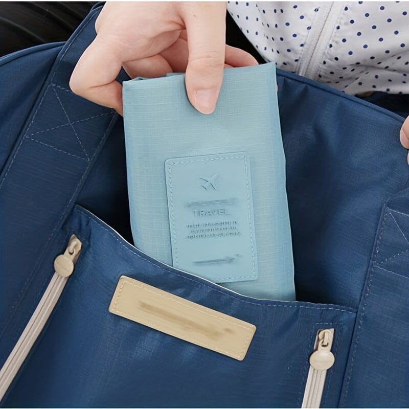 1pc Waterproof Portable Shoe Storage Bag for Travel and Beach - Keep Your Shoes Organized and Dry on the Go Manwatstore