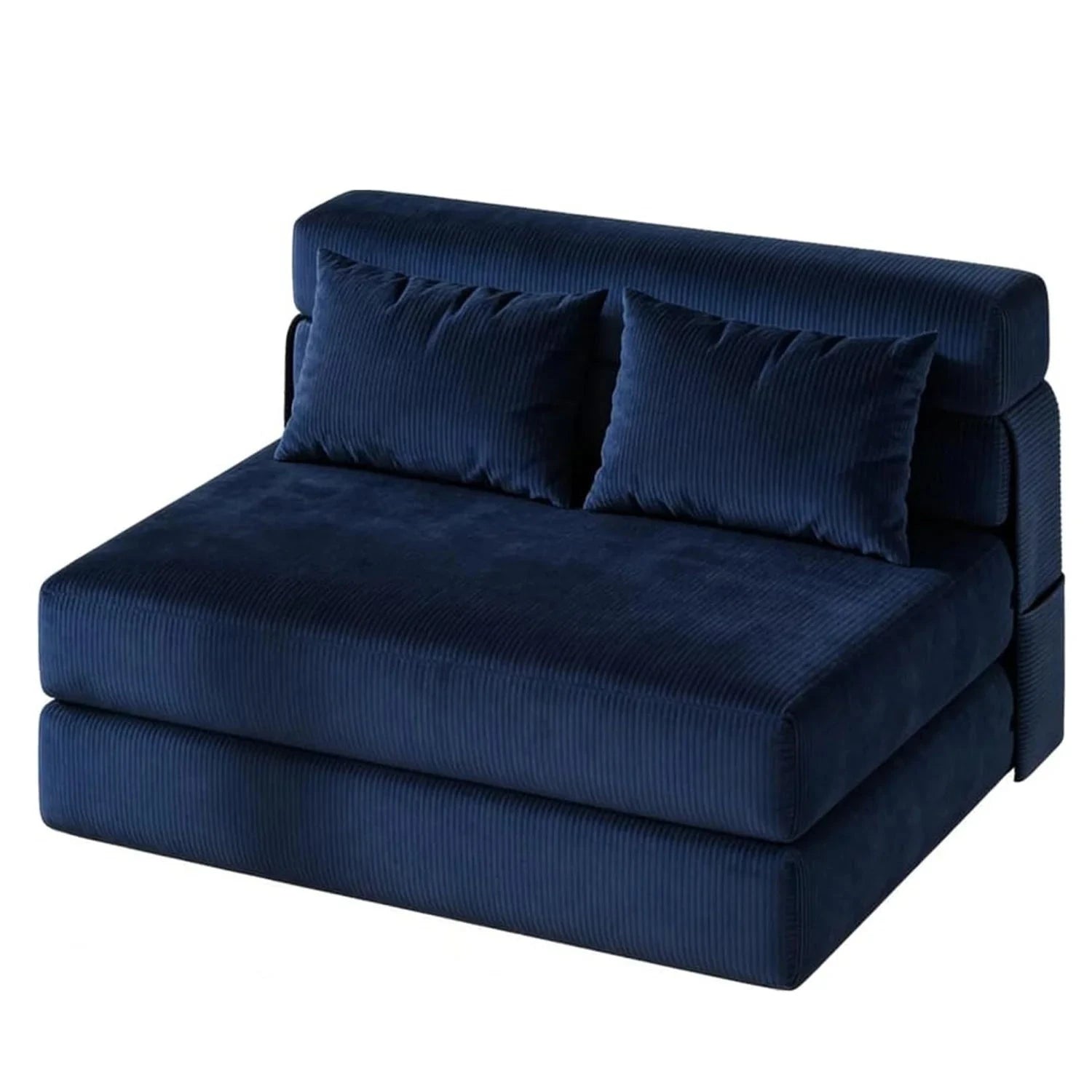 2-in-1 Convertible Folding Sofa Bed – Pull-Out Loveseat Sleeper Chair Manwatstore